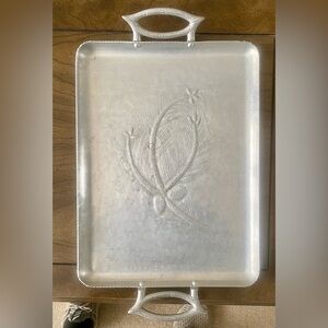 Everlast Silver Bakeware aluminum tray for Modern Kitchens. Vintage. Big size